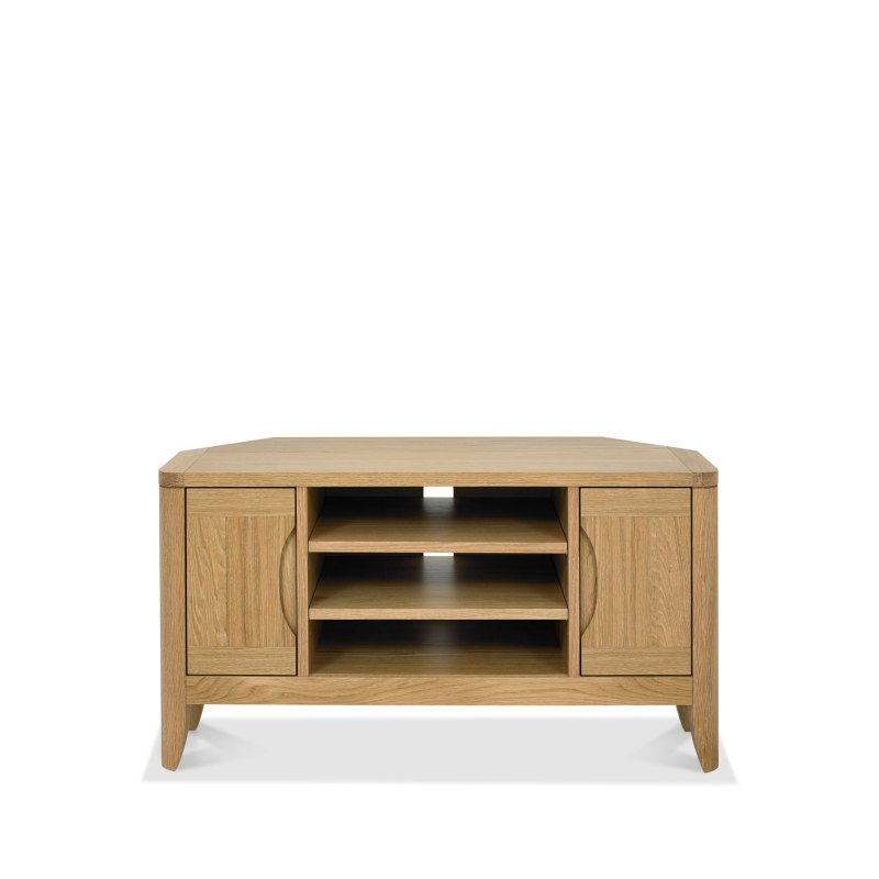 Bentley Designs Chester Oak Corner Entertainment Unit