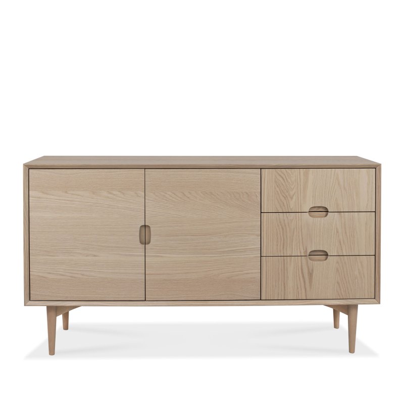 Bentley Designs Dansk Scandi Oak Wide Sideboard