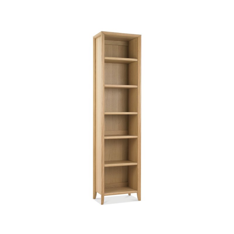 Bentley Designs Bergen Oak Narrow Bookcase