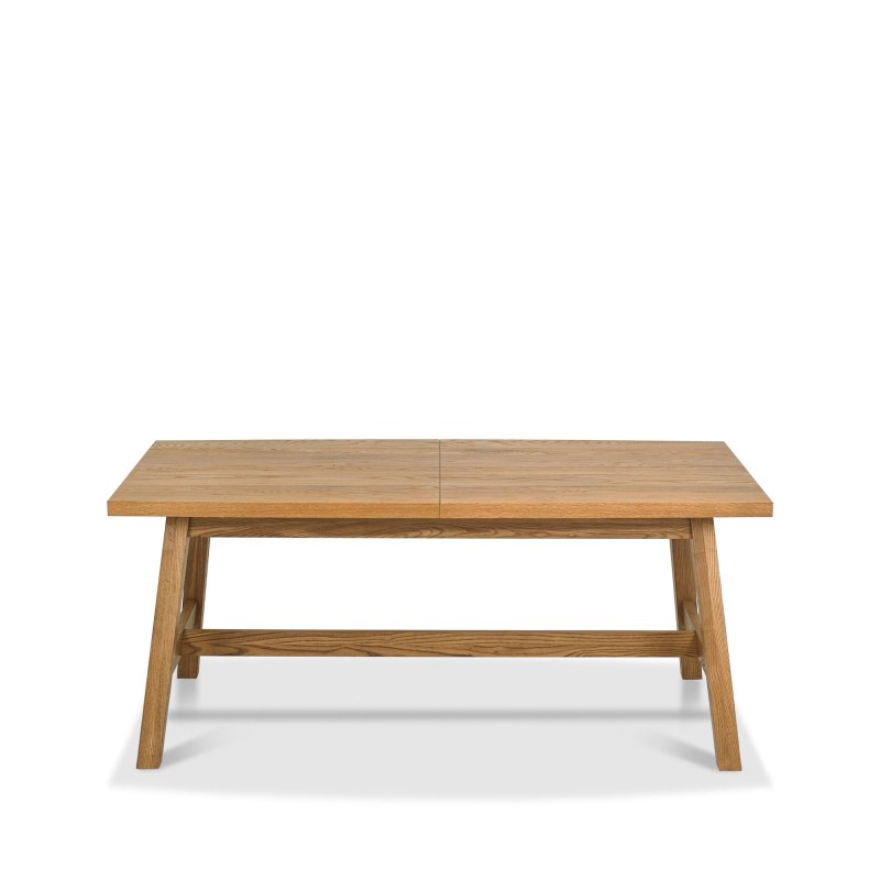 Bentley Designs Camden Rustic Oak 4-6 Extension Dining Table