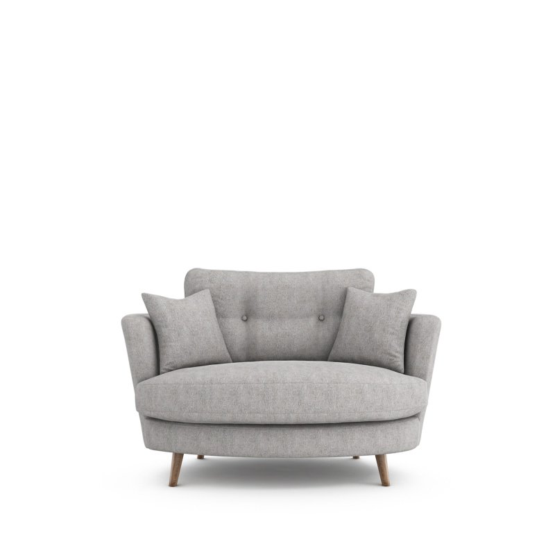 Whitemeadow Kent Oval Cuddler in Fabric