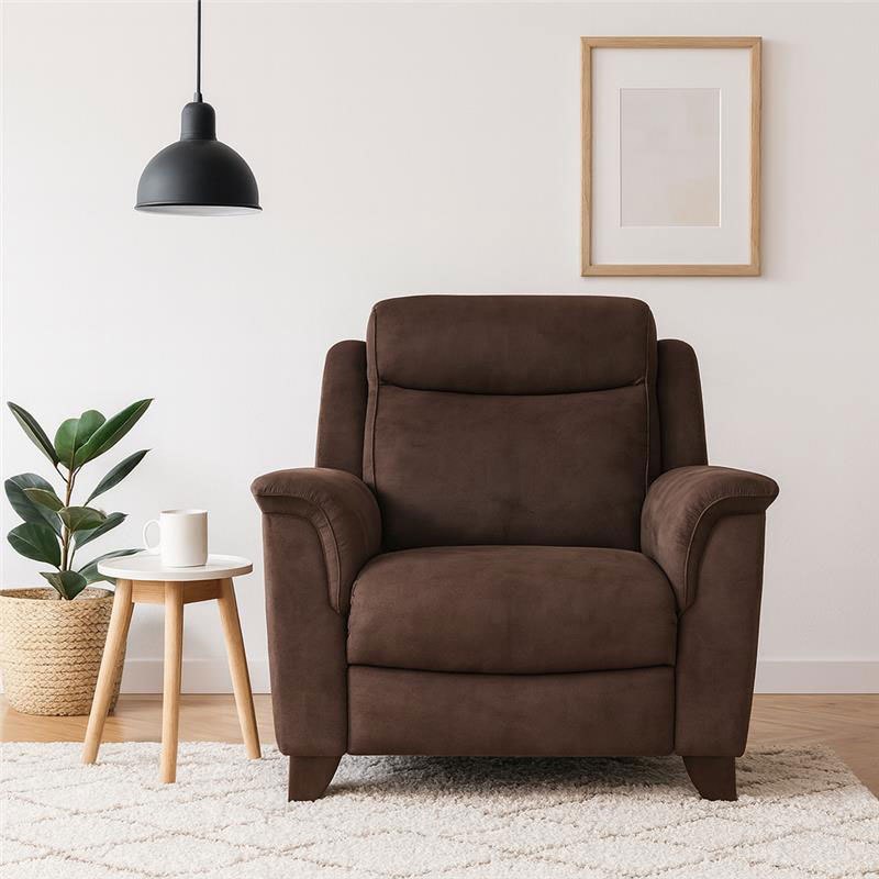 Parker Knoll Manhattan Armchair Power Recliner with USB Port Single Motor in Leather