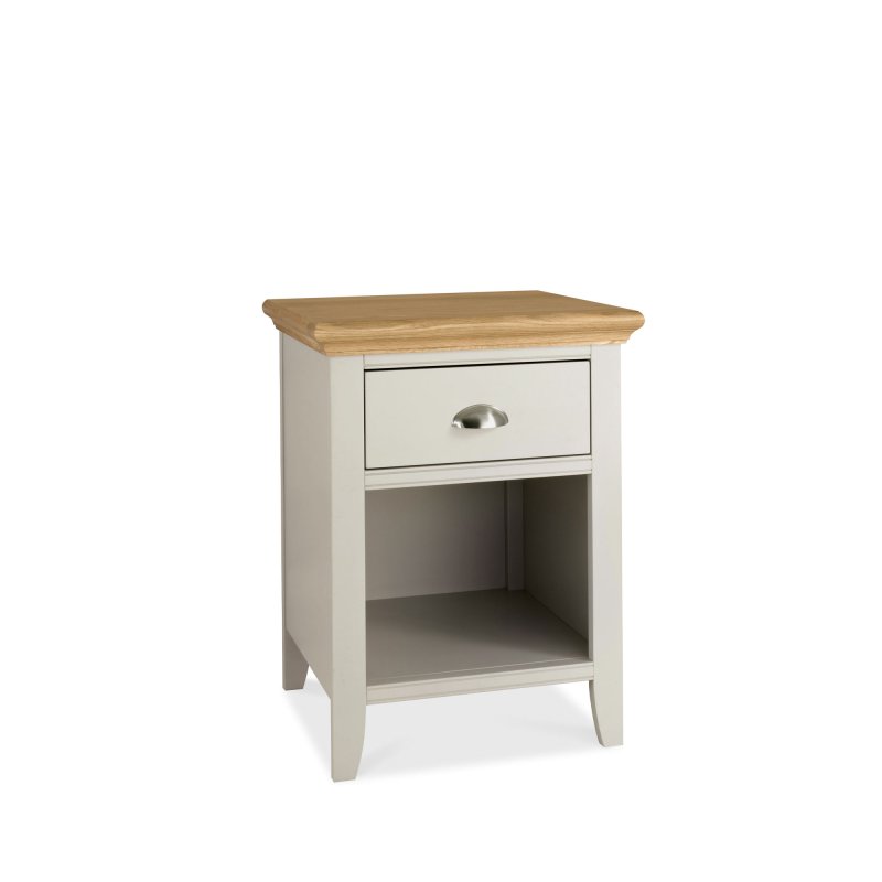 Bentley Designs Hampstead Two Tone 1 Drawer Nightstand