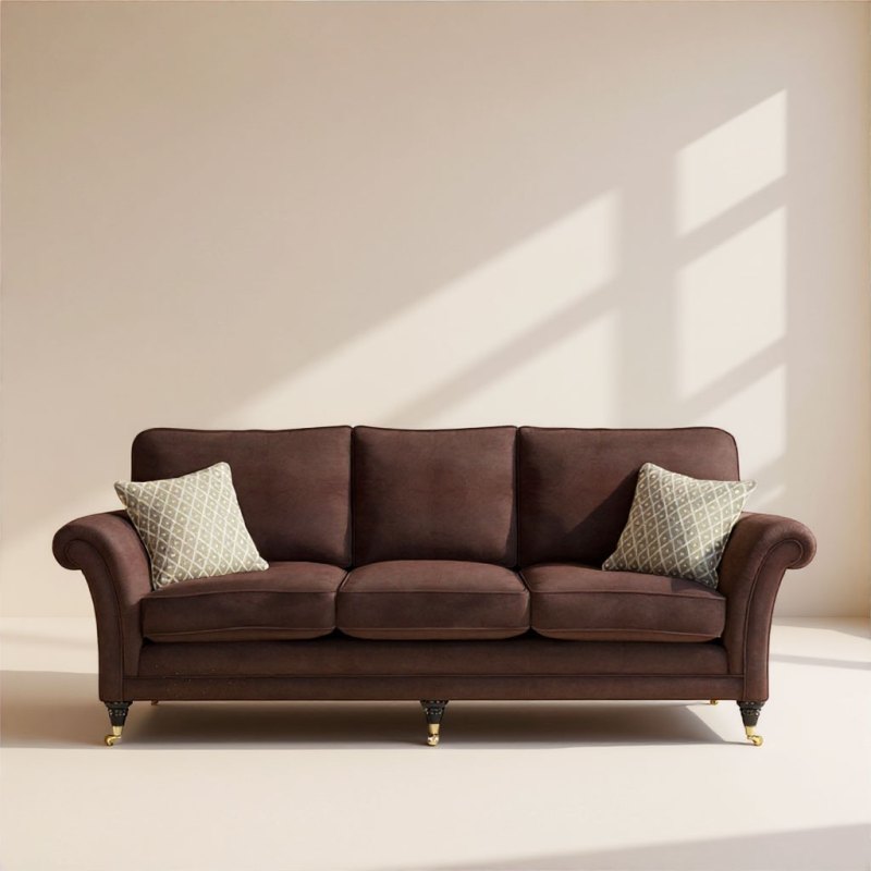 Burghley Grand Sofa Main Image Leather HF