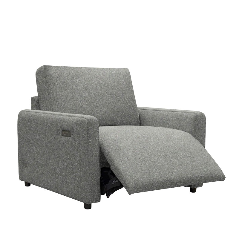 Jay Blades X Jay Blades x G Plan Morley Chair with Power Footrest in Fabric