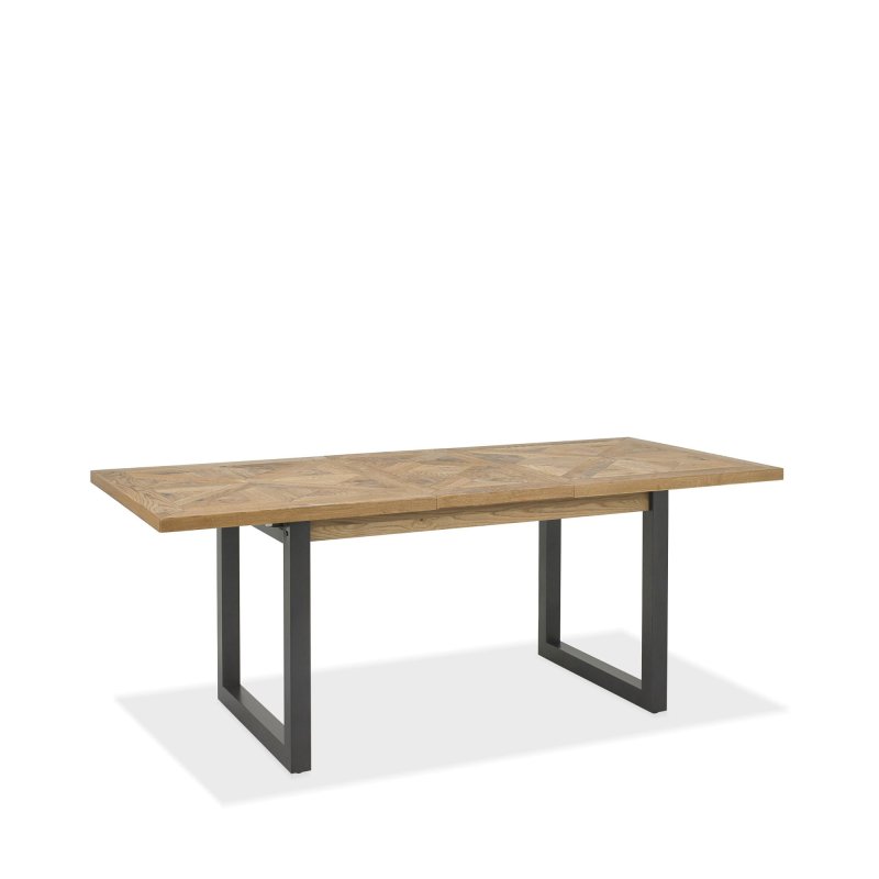 Bentley Designs Indus Rustic Oak 4-6 Dining Table