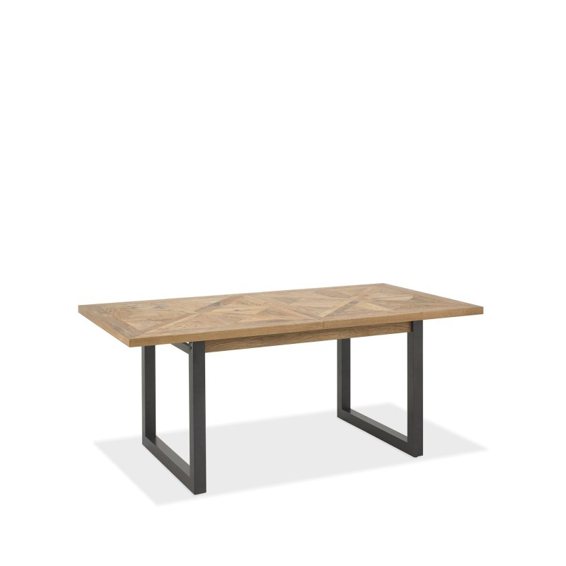 Bentley Designs Indus Rustic Oak 6-8 Dining Table