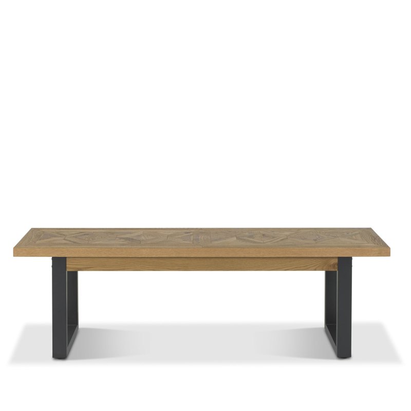 Bentley Designs Indus Rustic Oak Bench