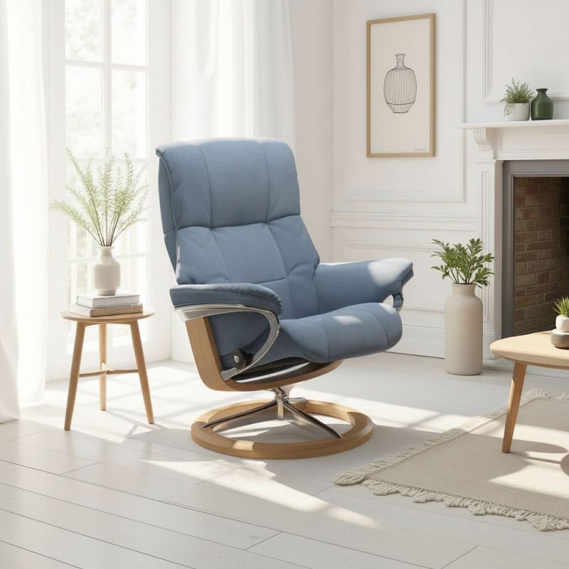 Stressless Stressless Mayfair Chair in Fabric, Signature Base