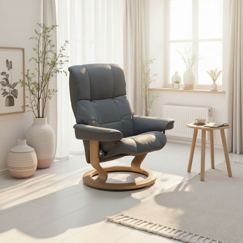 Stressless Stressless Mayfair Chair in Leather, Classic Base