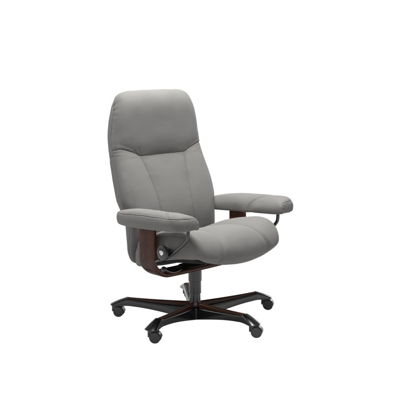 Stressless Stressless Consul Home Office Chair in Leather