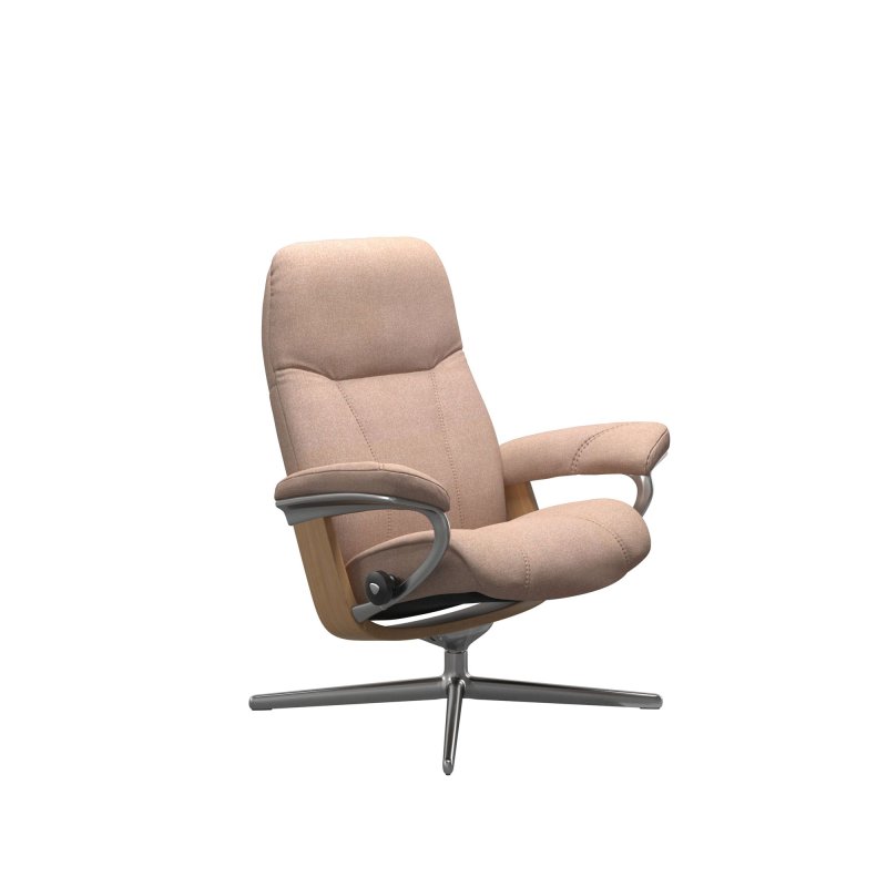 Stressless Stressless Consul Chair in Fabric, Cross Base