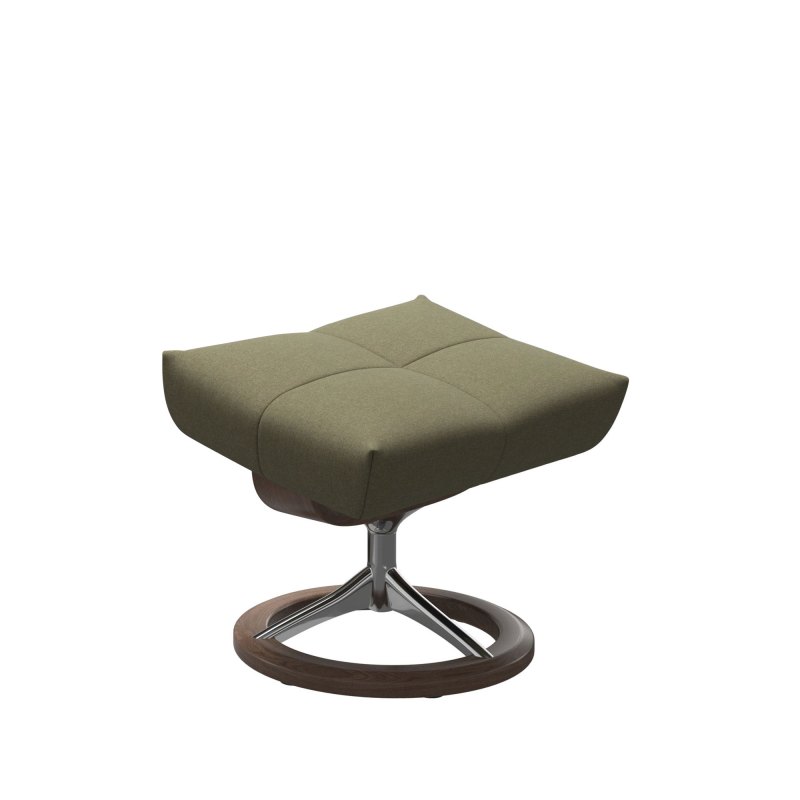 Stressless Stressless David Footstool in Fabric, Signature Base