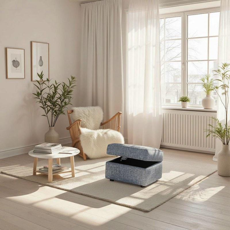 Alstons Upholstery Emelia Storage Stool