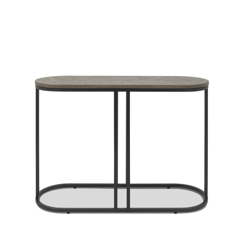 Bentley Designs Monroe Silver Grey Console Table