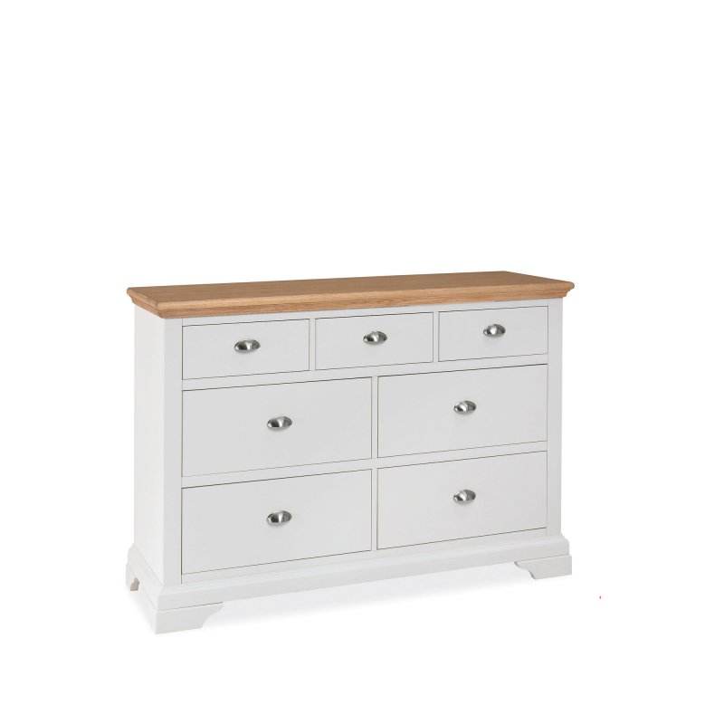 Bentley Designs Hampstead Two Tone 3+4 Drawer Chest