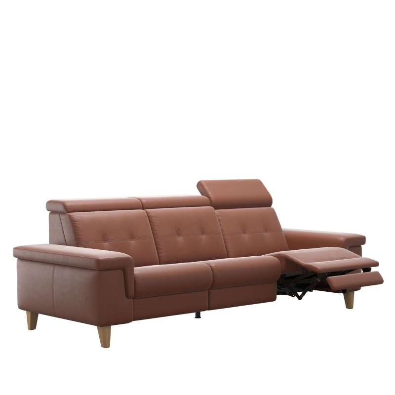 Stressless Stressless Anna A2 3 Seater Sofa 3 Power Recliner in Leather