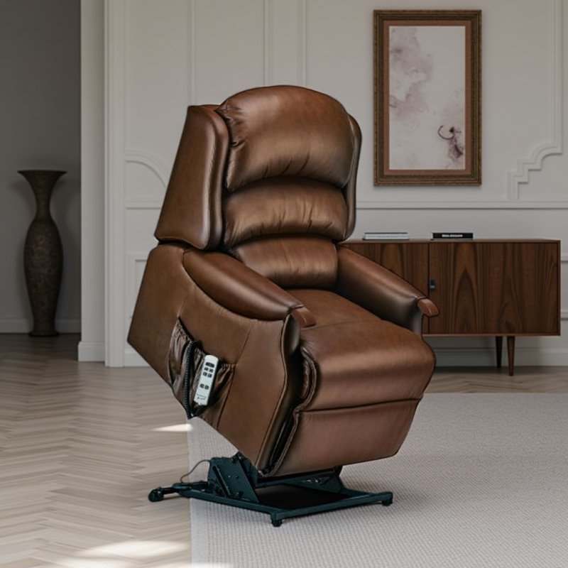 Sherborne Sherborne Malham Riser Recliner in Leather