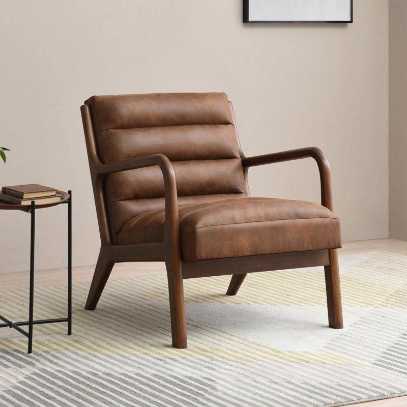 Kyoto Inca Armchair in PU Leather