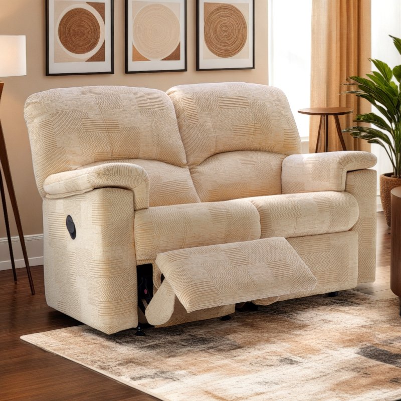 G Plan G Plan Chloe 2 Seater Recliner in Fabric