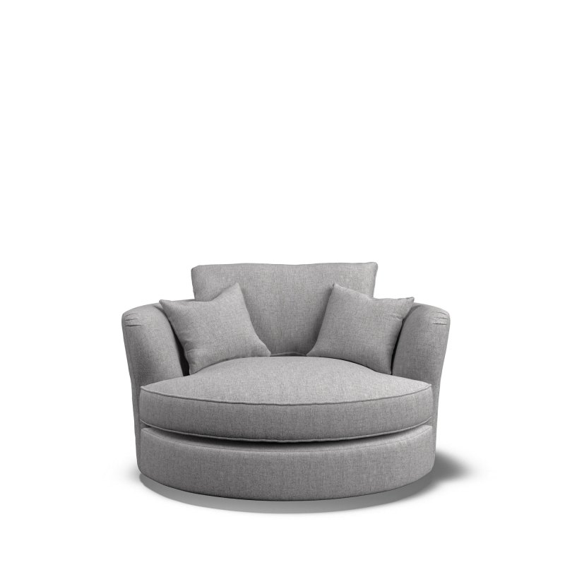 Whitemeadow Sussex Cuddler Swivel Chair in Fabric