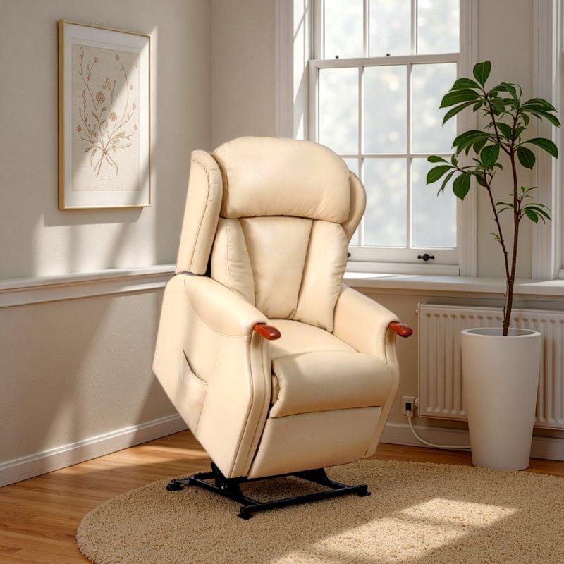 Celebrity Celebrity Canterbury Grande Riser Recliner in Leather