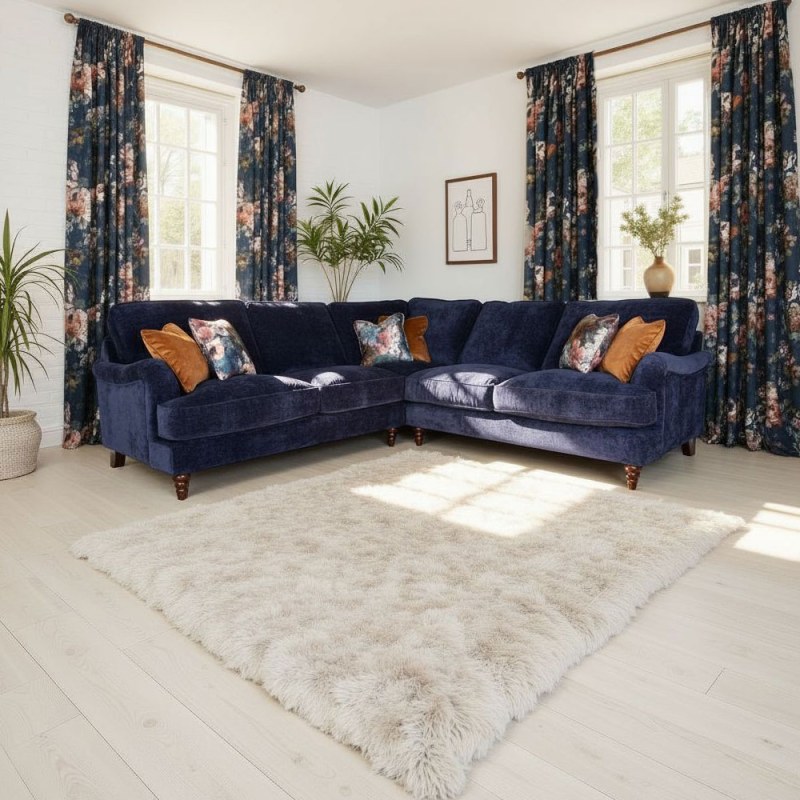 H Collection Dorchester Corner Sofa (LH2/COR/RH2) in Fabric