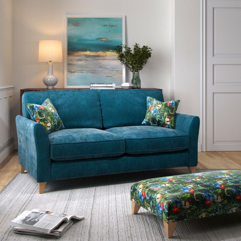 H Collection Tiffany 2 Seater Sofa in Fabric