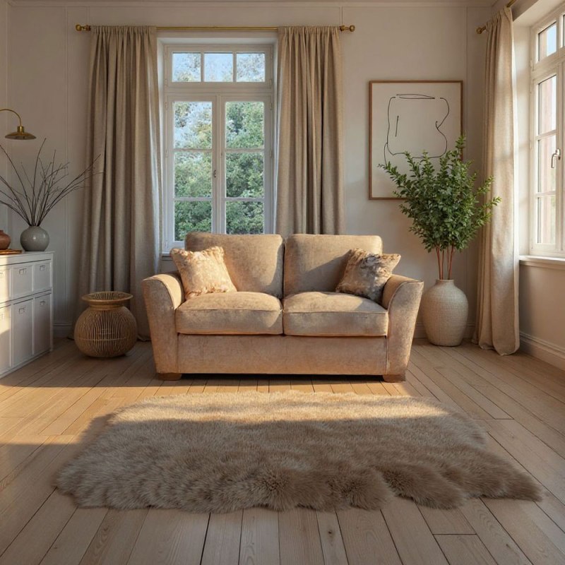 H Collection Hannah 2 Seater Sofa in Fabric