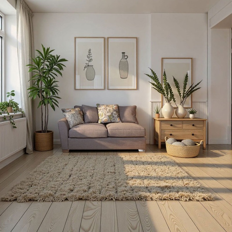 H Collection Hannah 2 Seater Unit in Fabric