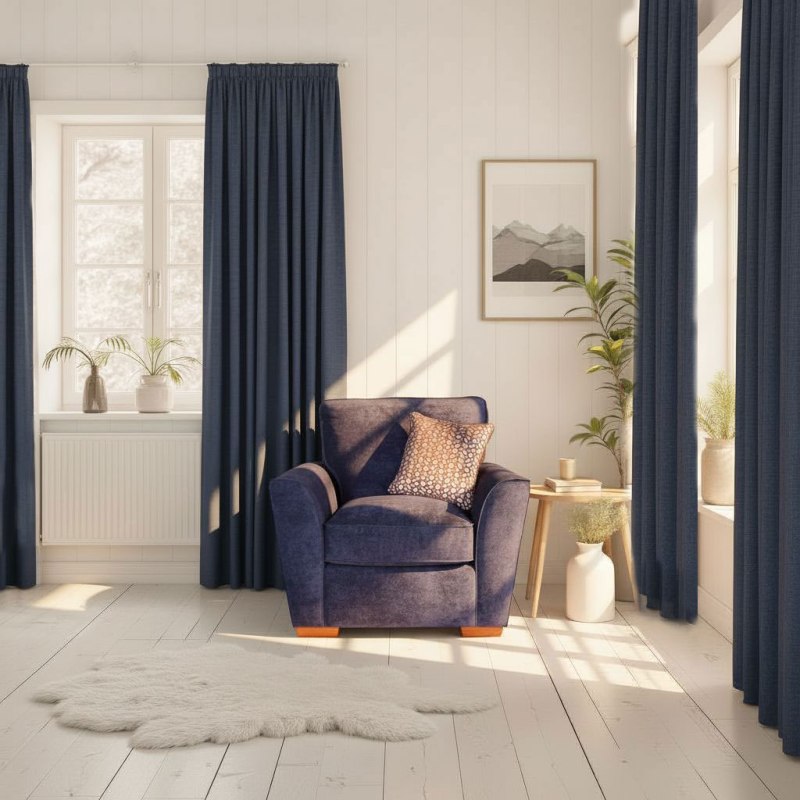 H Collection Hannah Armchair in Fabric