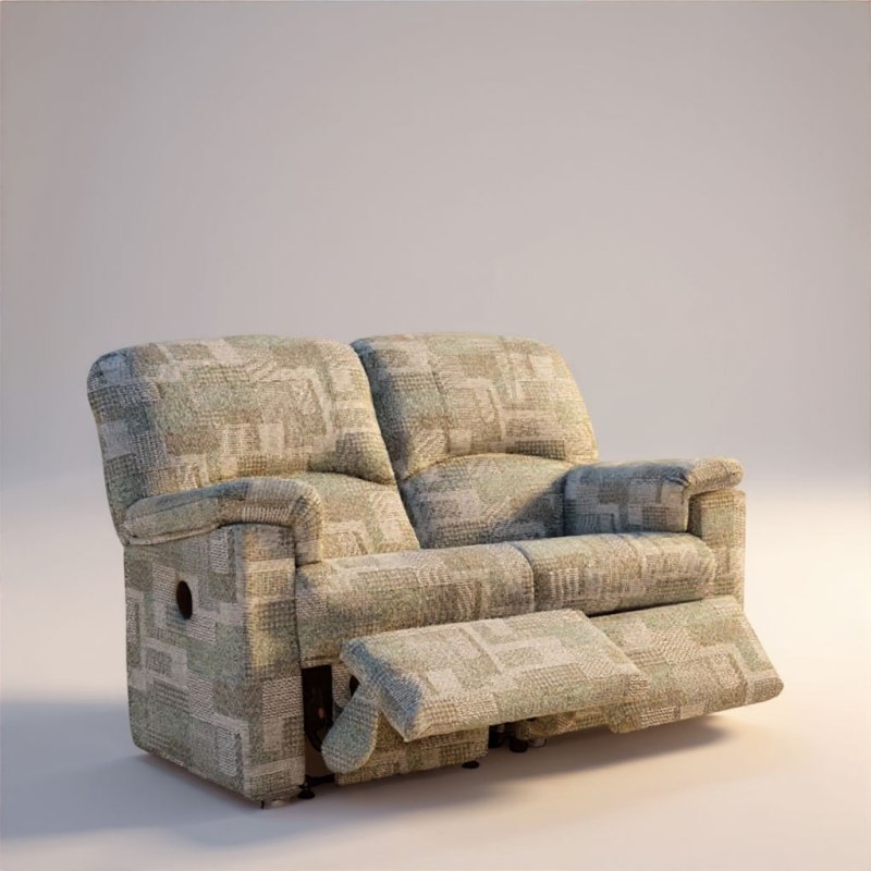 G Plan G Plan Chloe 2 Seater Double Recliner in Fabric