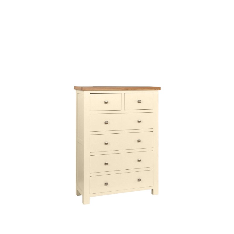 H Collection Arundel Ivory 2 Over 4 Chest