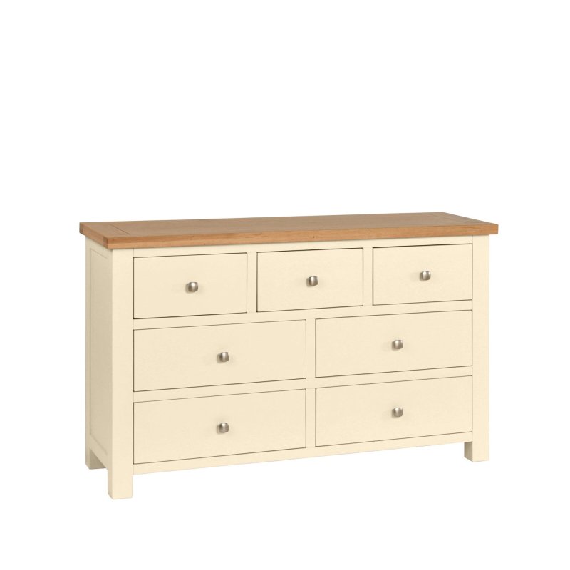 H Collection Arundel Ivory 3 Over 4 Chest