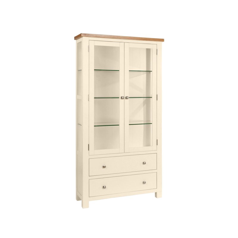 H Collection Arundel Ivory Display Cabinet