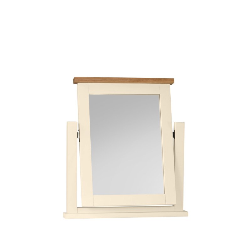 H Collection Arundel Ivory Single Vanity Mirror