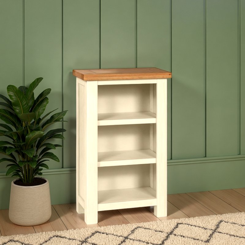H Collection Arundel Ivory Small Bookcase