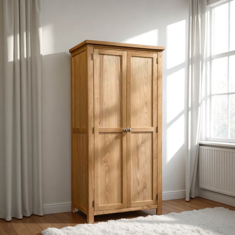 H Collection Arundel LightOak Double Wardobe