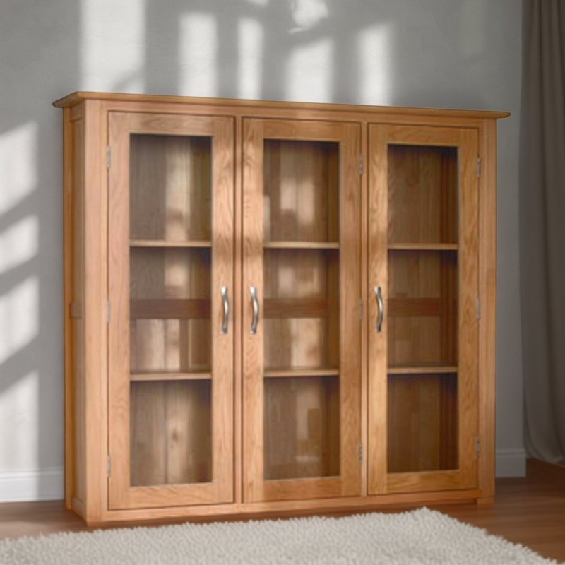 H Collection Balmoral 4ft 6inch Glass Top