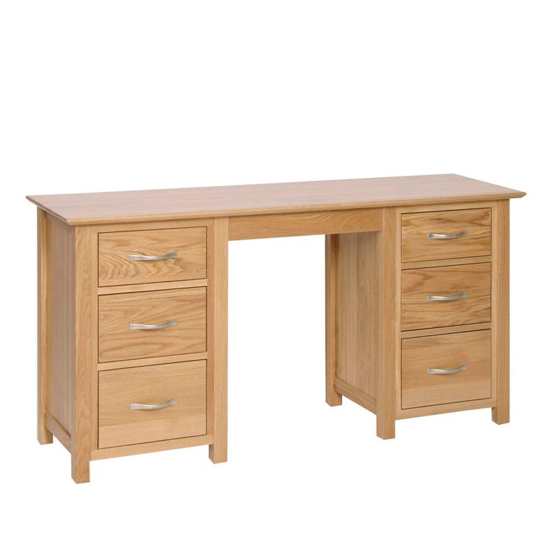 H Collection Balmoral Double Ped D/Table