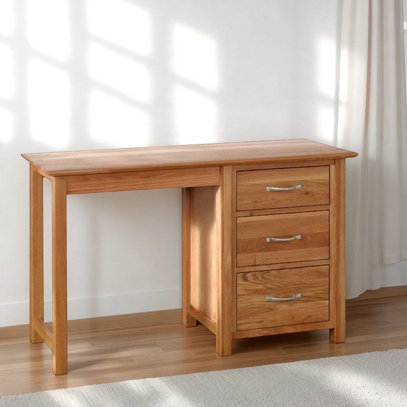 H Collection Balmoral Single Ped D/Table