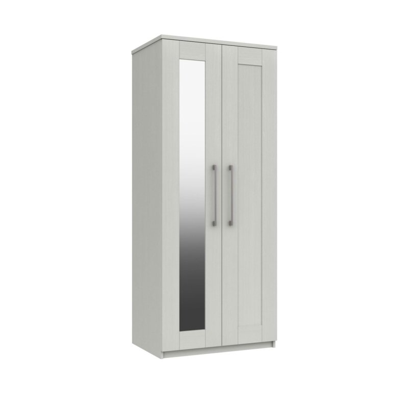 H Collection Avebury 2 Door Robe with Mirror