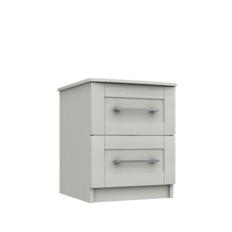 H Collection Avebury 2 Drawer Bedside