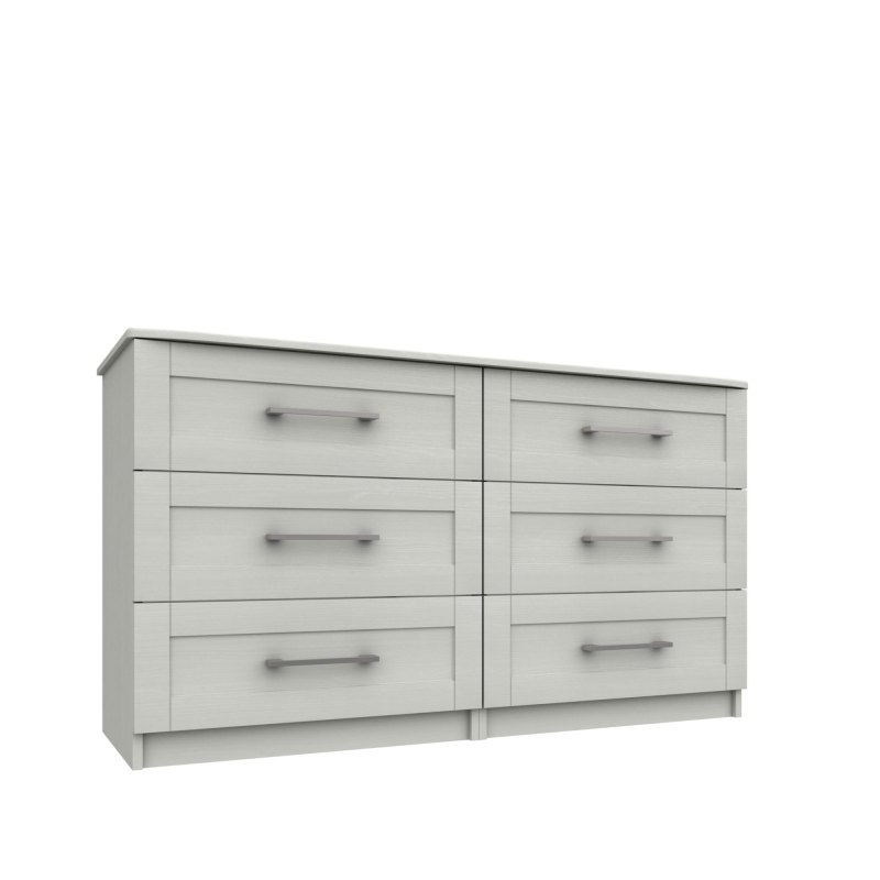 H Collection Avebury 3 Drawer Double Chest