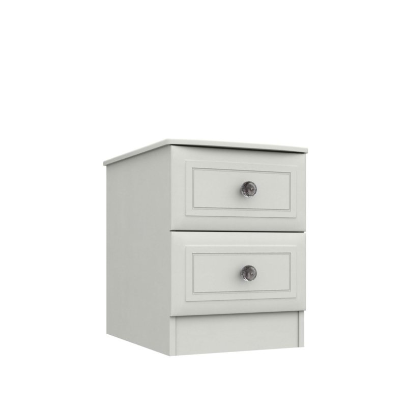 H Collection Horton 2 Drawer Bedside