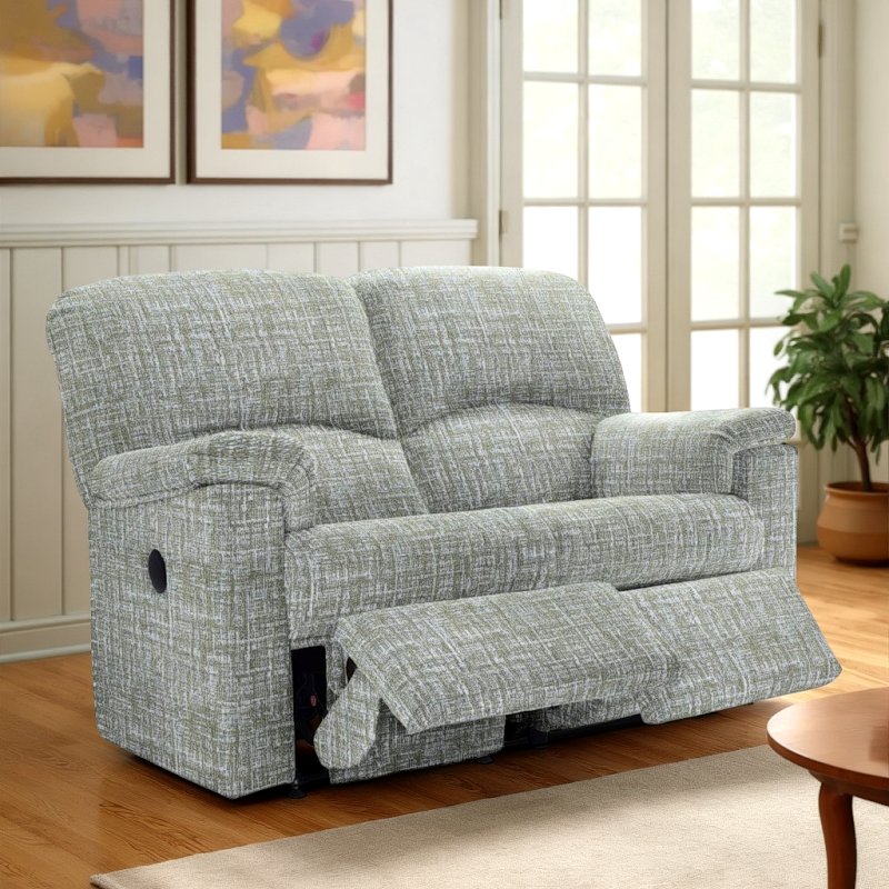 G Plan G Plan Chloe 2 Seater Double Recliner in Fabric