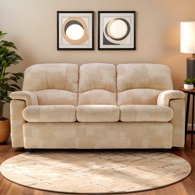 G Plan G Plan Chloe 3 Seater Sofa in Fabric