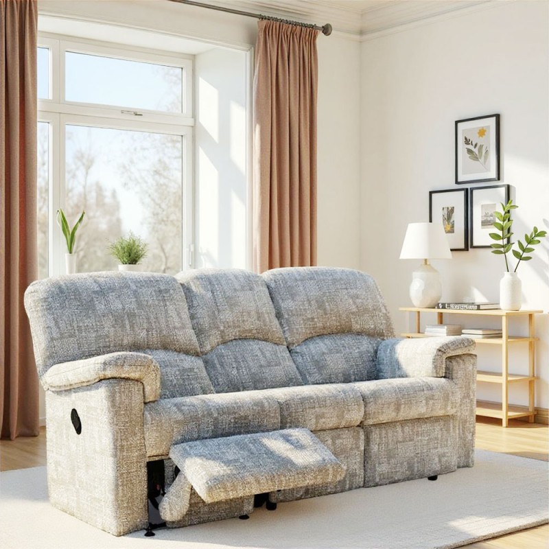 G Plan G Plan Chloe 3 Seater Recliner in Fabric