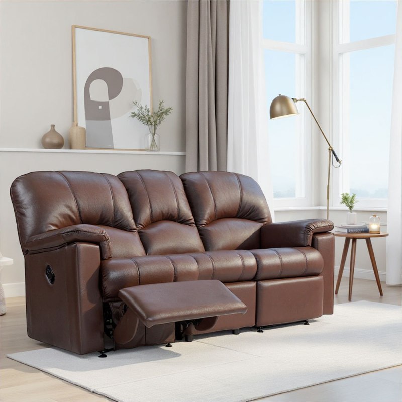 G Plan G Plan Chloe 3 Seater Recliner in Leather