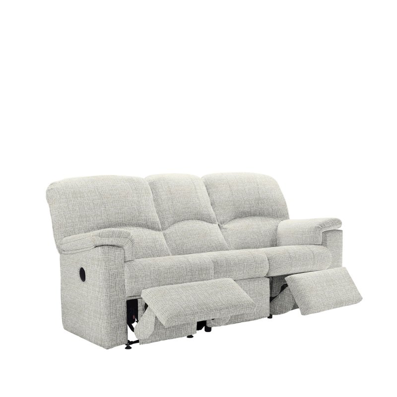 G Plan G Plan Chloe 3 Seater Double Recliner in Fabric